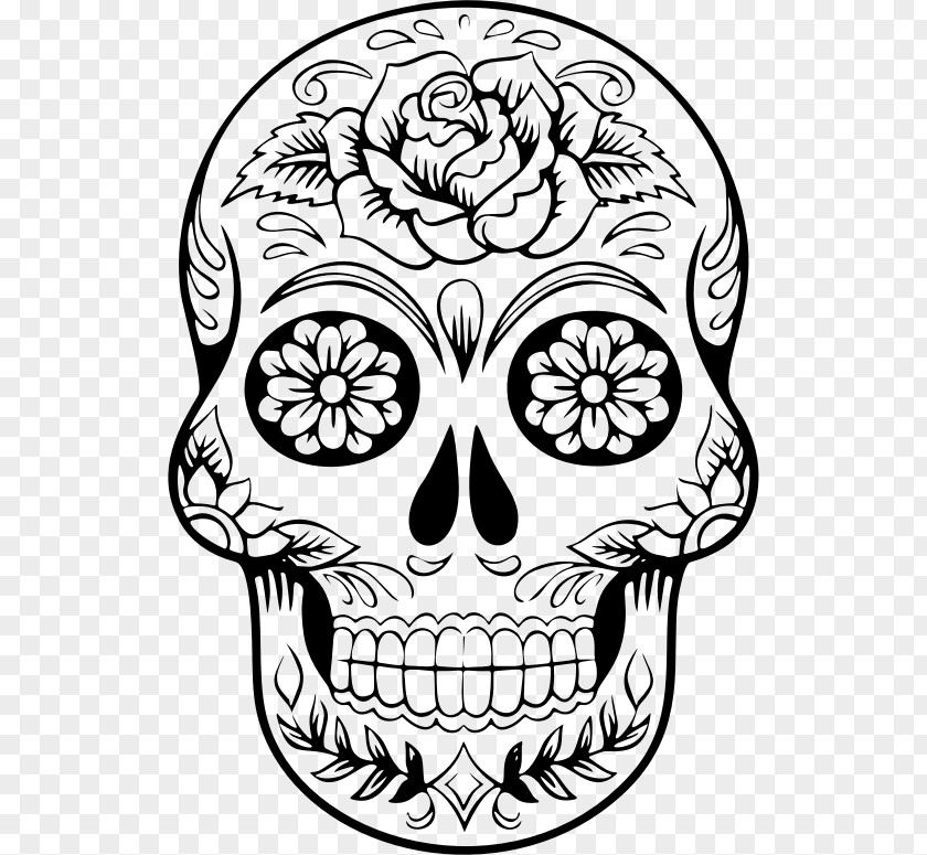 Sugar Skulls Calavera Skull Day Of The Dead Clip Art PNG