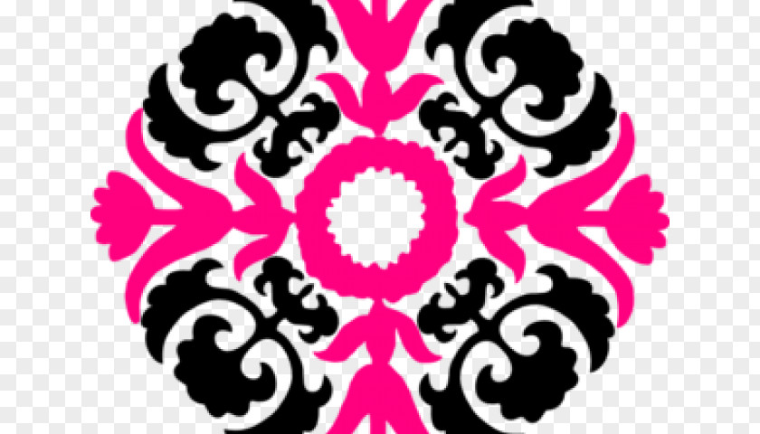 Flower Kaleidoscope Islamic Floral Background PNG