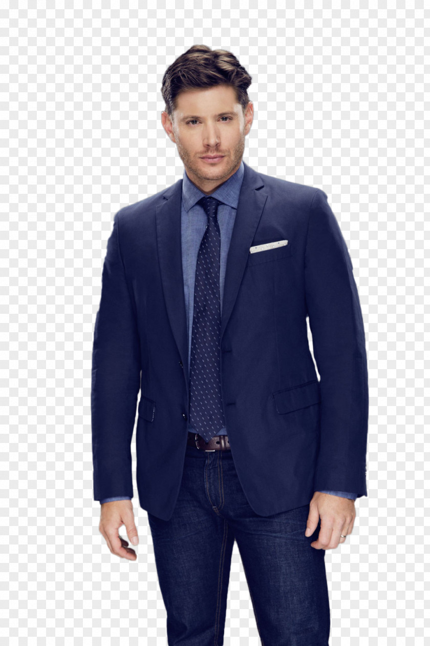 Jensen Ackles T-shirt Jacket Suit Sport Coat Clothing PNG