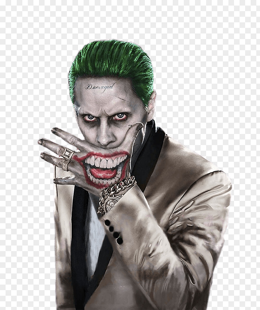 Joker Jared Leto Harley Quinn Suicide Squad Batman PNG