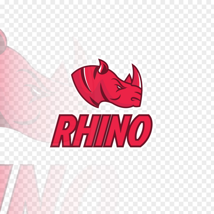 Red Flags Vector Rhino PNG