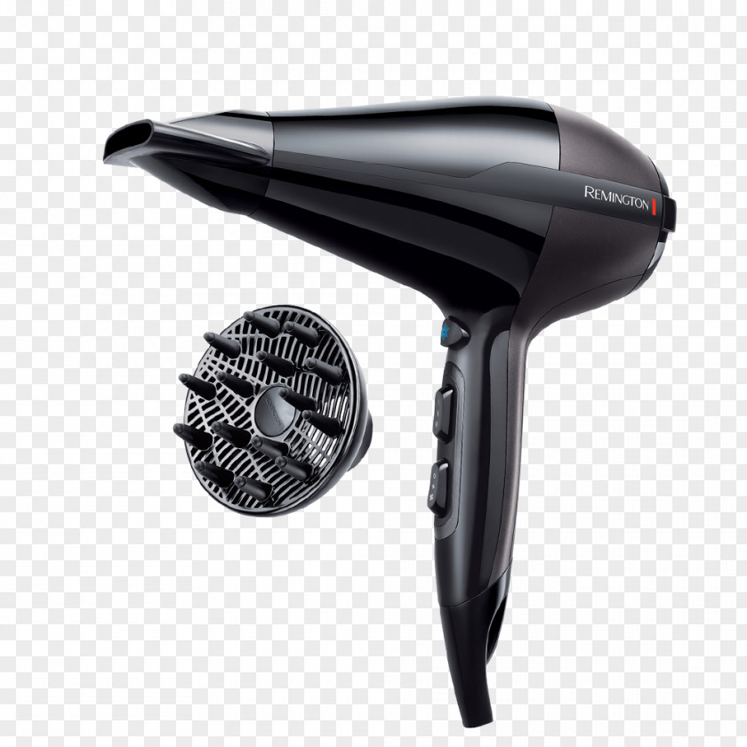 Compressed Air Dryer Remington Hair Dryers AC 5999 Black Personal Care PNG