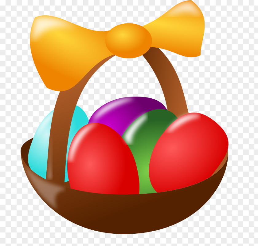 Easter Basket Clipart Bunny Egg In The Clip Art PNG