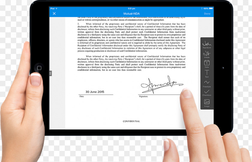 Electronic Signature Electronics Document Digital PNG