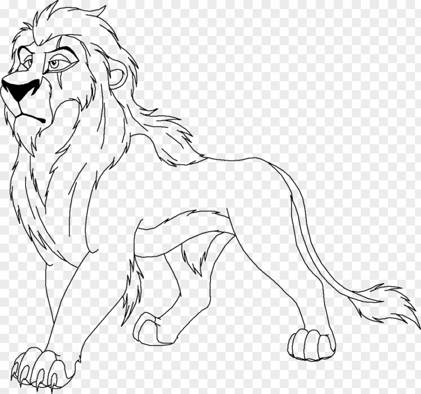 Lions Printing Scar Mufasa Simba Lion Zira PNG