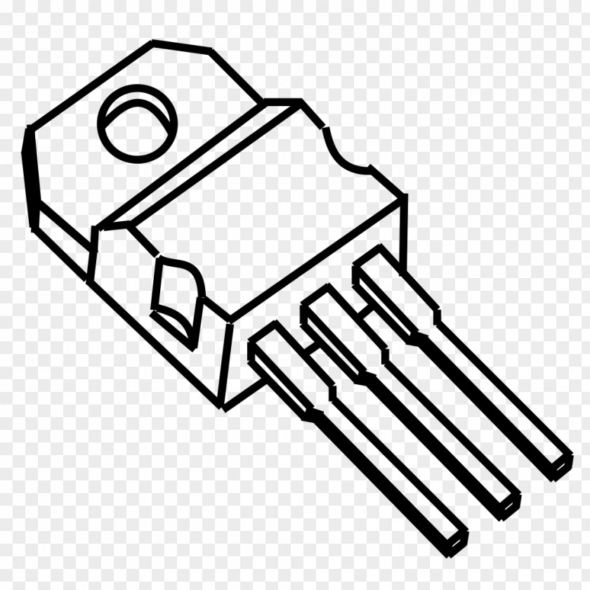 TO-220 Integrated Circuits & Chips Circuit Packaging TRIAC Electronics PNG