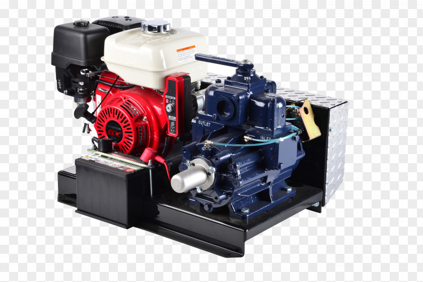 Vacuum Pump Truck Compressor Hydraulic Drive System PNG