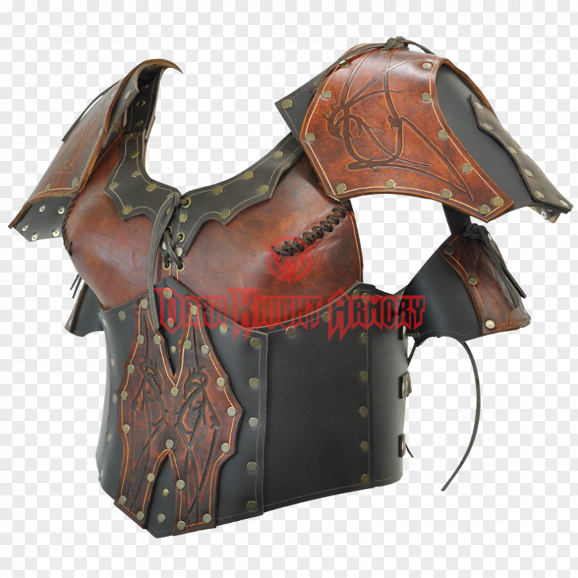Armour Components Of Medieval Corset Viking Leather PNG