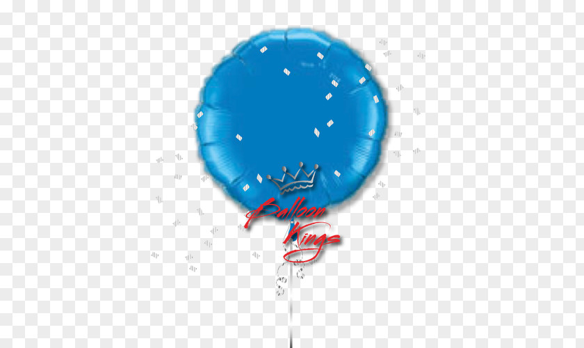 Balloon Steel Blue Circle Shape PNG