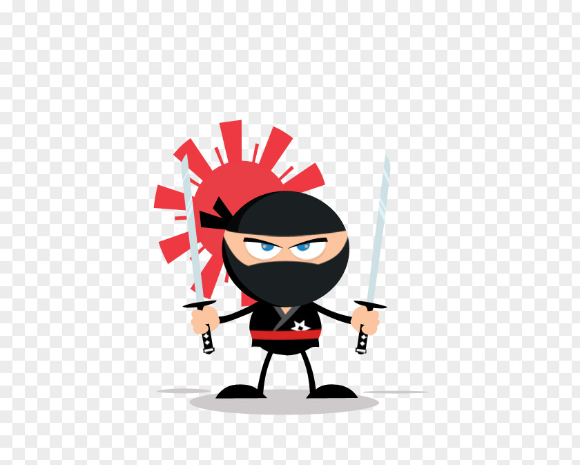 Cartoon Samurai Ninja Royalty-free Illustration PNG