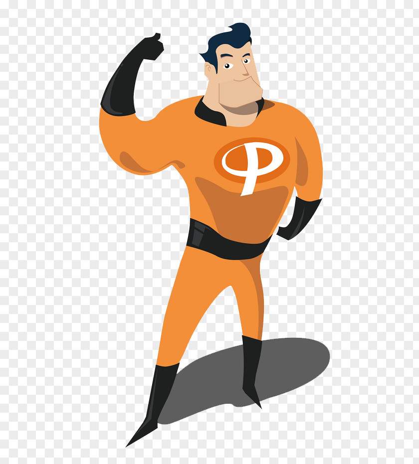 Cartoon Superman Animation Illustration PNG