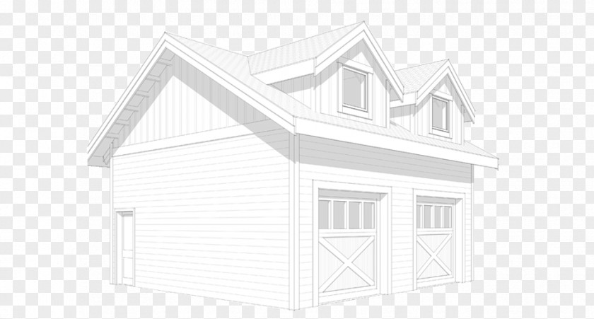 Garage Kit House Roof Architecture Shed Design PNG