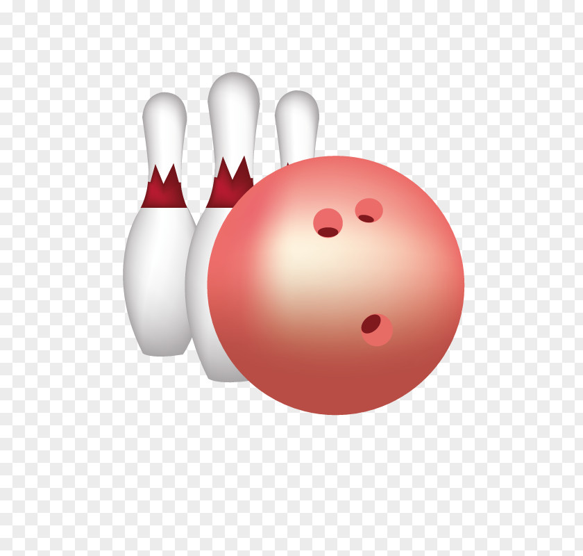 Hand-painted Bowling Ball Game Sport PNG