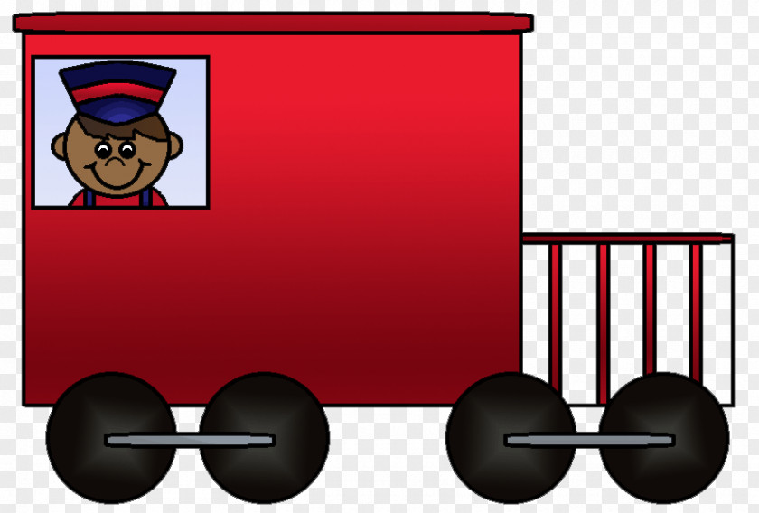 Little Train Cliparts Rail Transport Caboose Passenger Car Clip Art PNG