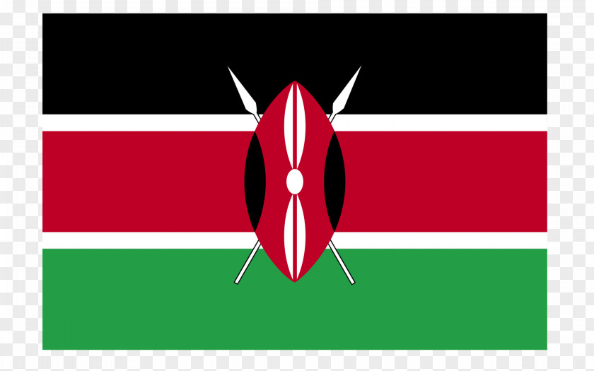 National Flag Of Kenya Clip Art PNG
