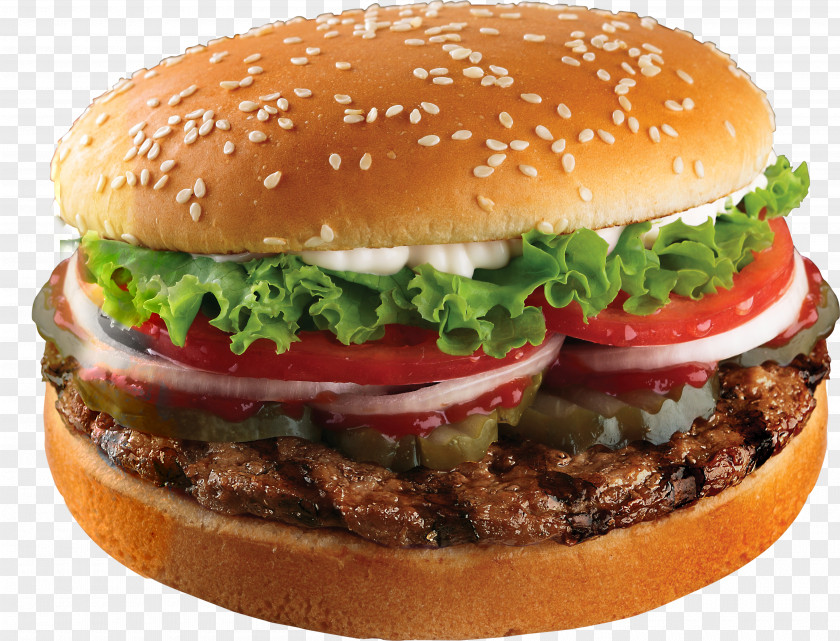 Burger Beef Whopper Cheeseburger Veggie Hamburger McDonald's Big Mac PNG