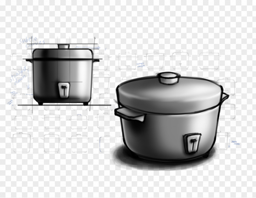 Design Rice Cookers Lid Stock Pots PNG
