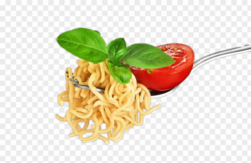 Fork Dish Of Noodles HD Photography Spaghetti Taglierini PNG