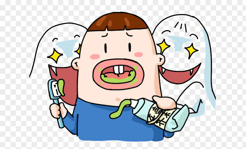 Funny Toothpaste Clip Art PNG
