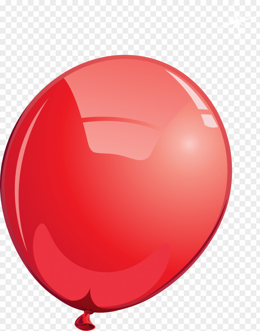 Red Balloon Pattern Clip Art PNG