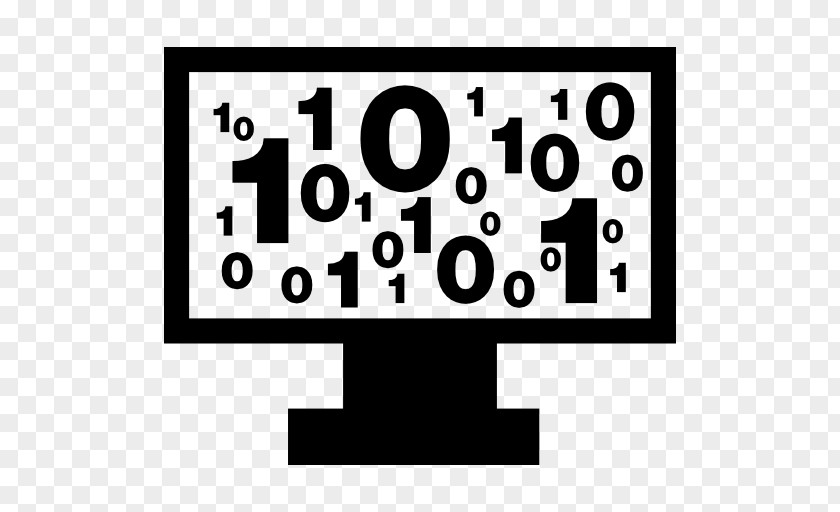 Binary Code Number File Clip Art PNG