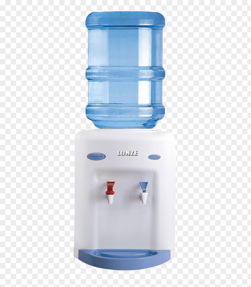Blue Bucket Crystal Mountain Water Cooler Bottled PNG