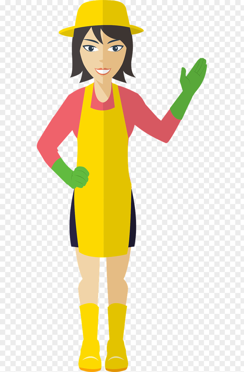 Cleaning Staff Clip Art PNG