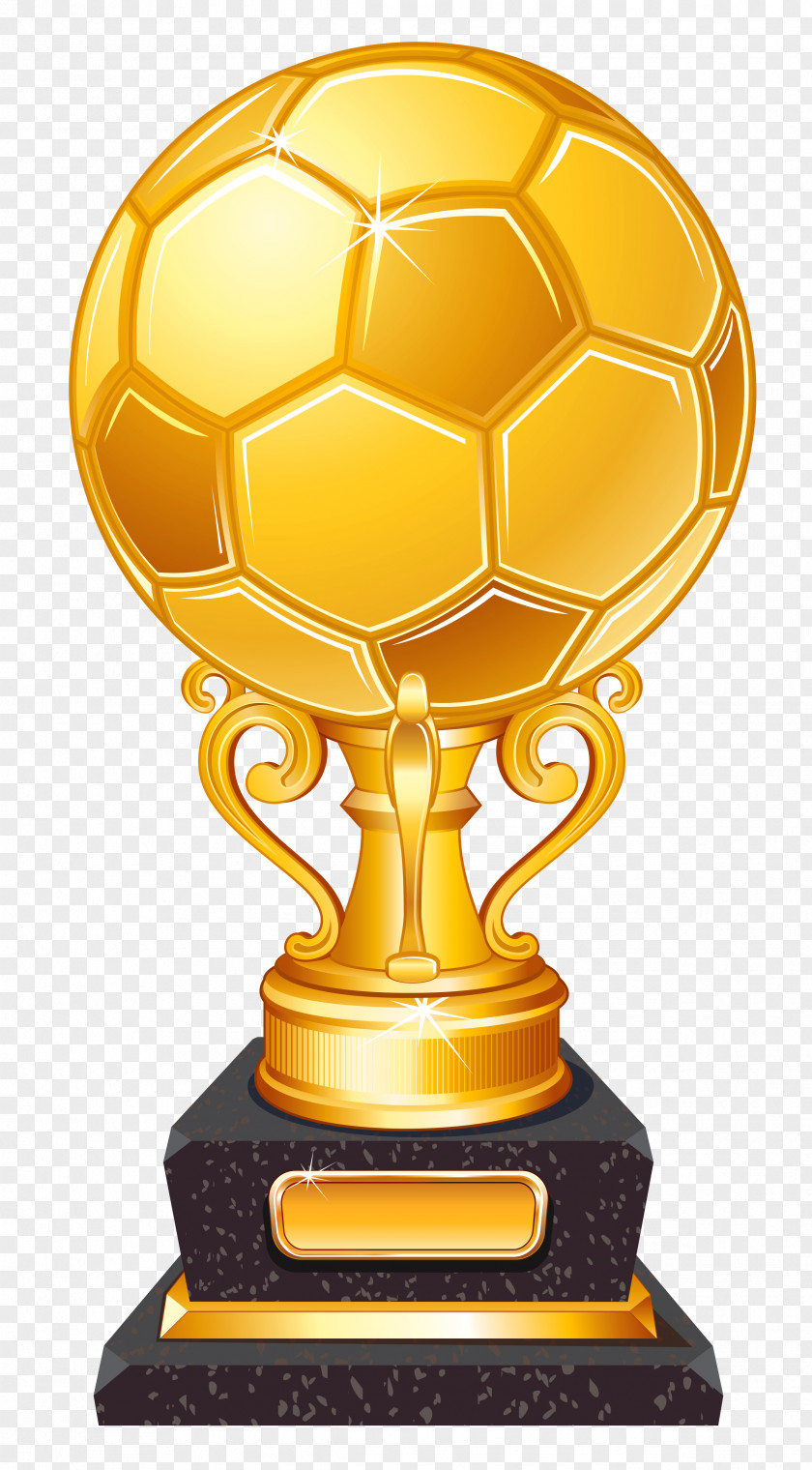 Gold Football Award Trophy Transparent Clipart Clip Art PNG