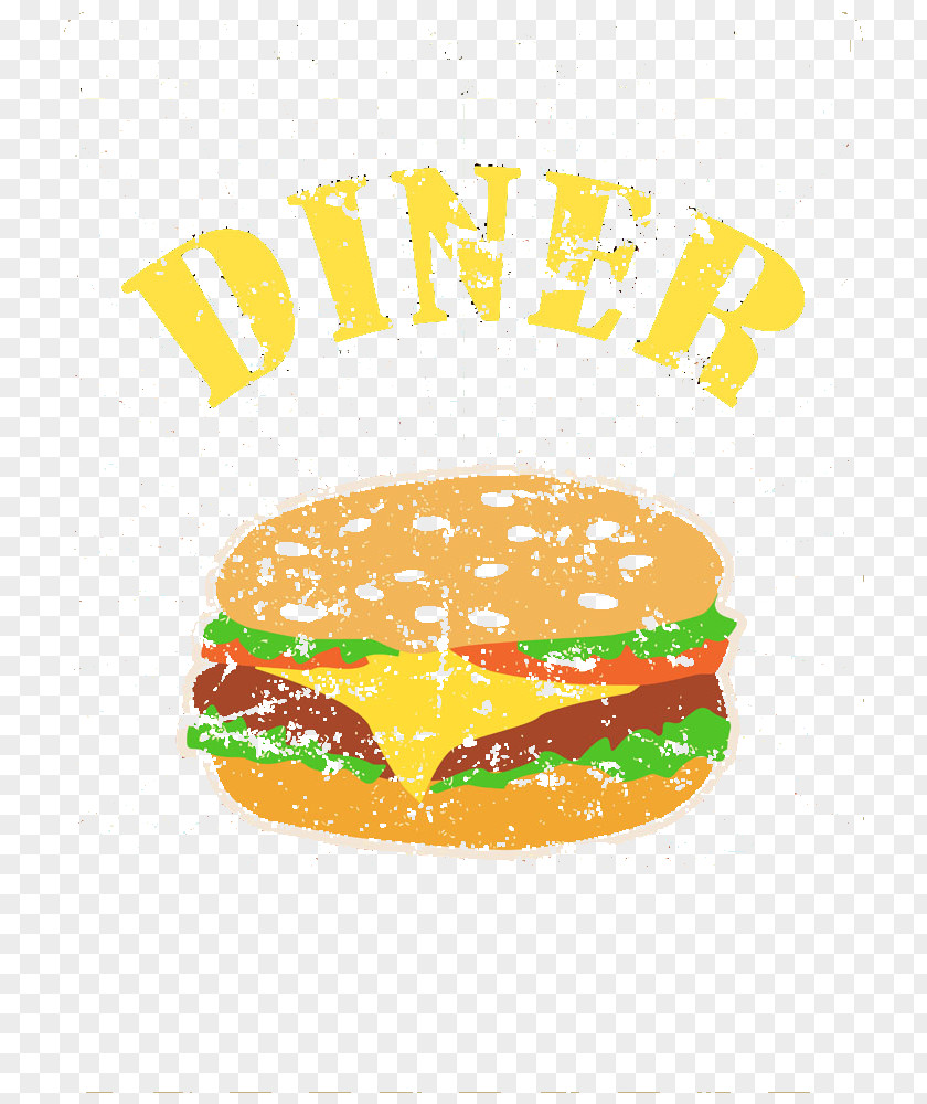 Hamburg Flag Fast Food Hamburger Cheeseburger Pizza Illustration PNG