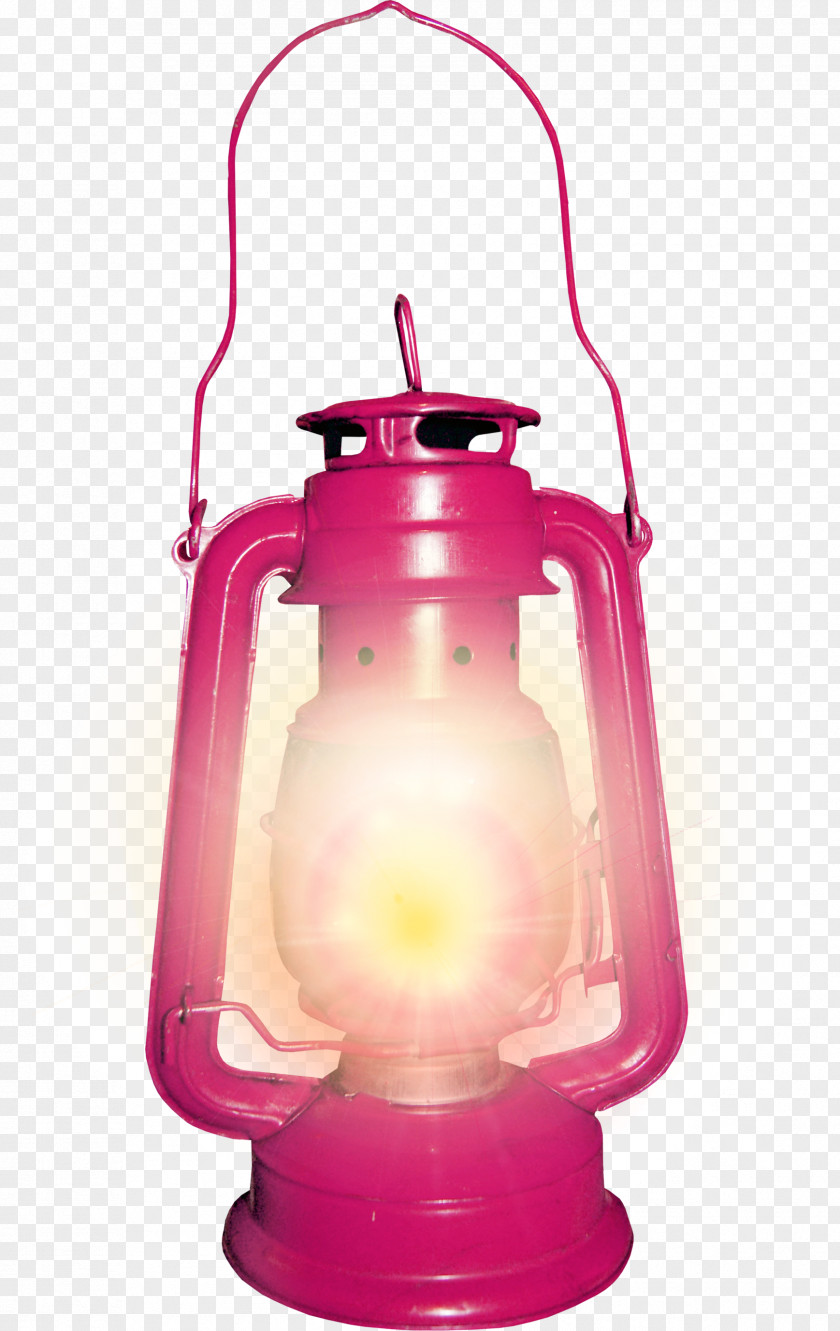 Red Lamps Pink Lantern PNG
