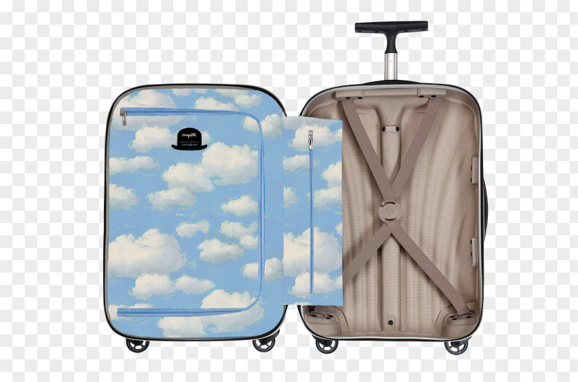 Suitcase Hand Luggage Magritte Award Samsonite Painting PNG