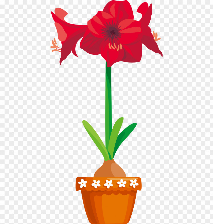 Bonsai Amaryllis Clip Art Vector Graphics Flower PNG
