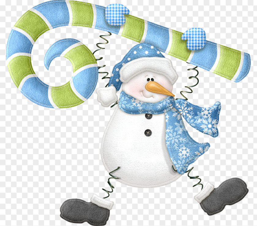 Cartoon Snowman Christmas Winter Clip Art PNG