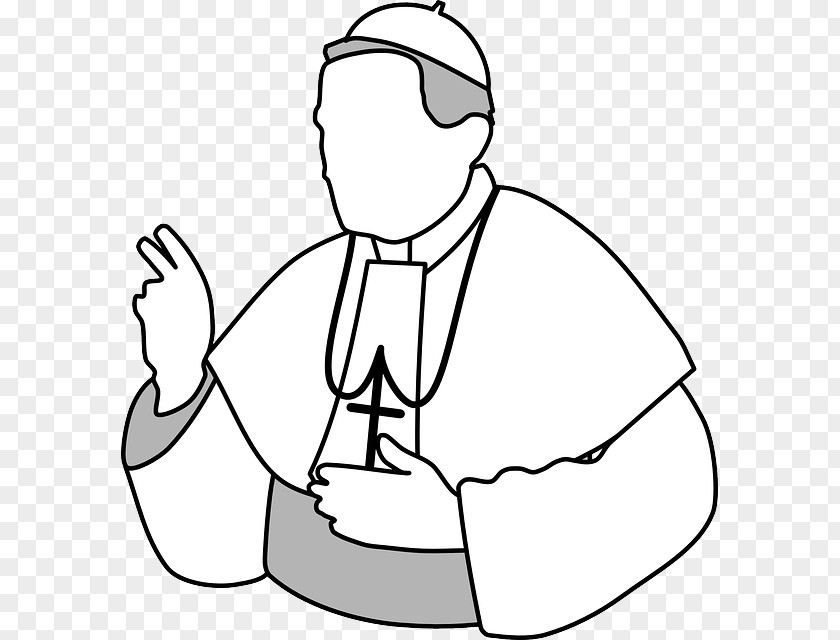 Gereja Kartun Pope Catholic Church Clip Art PNG