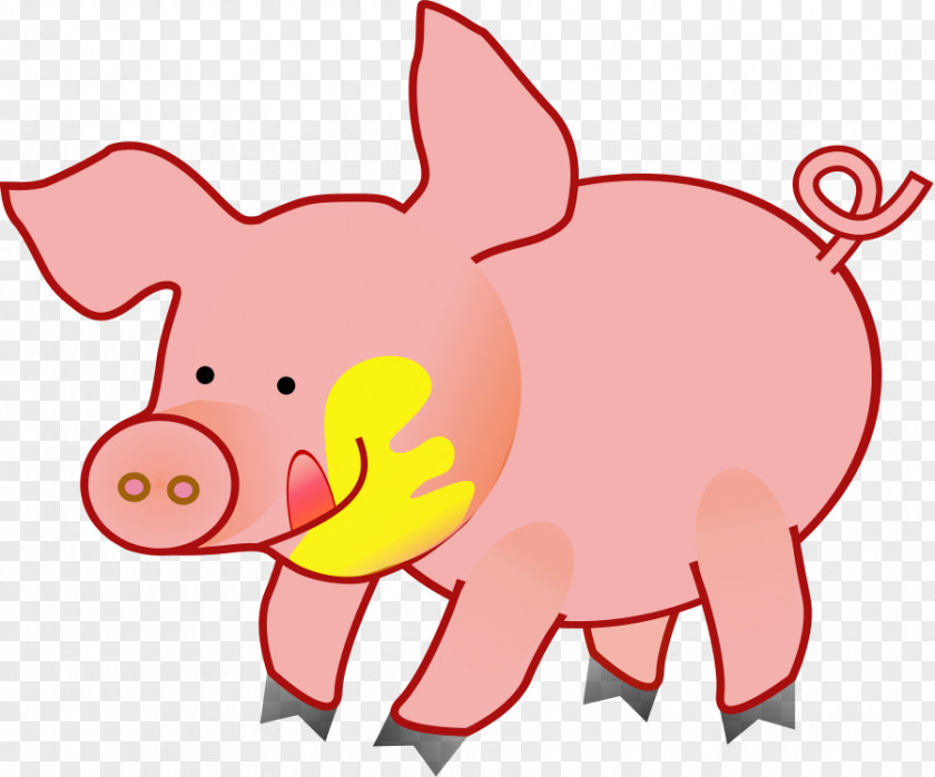 Happy Family Cartoon Pictures Domestic Pig Piggy Bank Clip Art PNG
