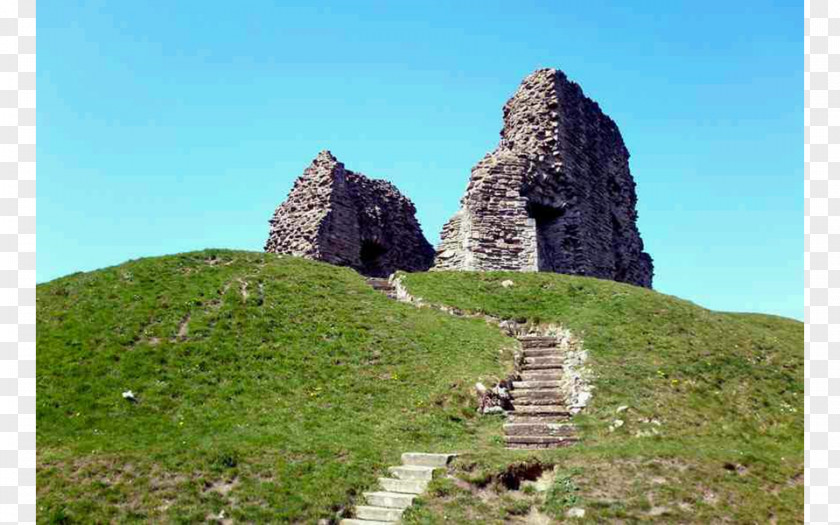 Monastery Of Saint Mina Christchurch Castle Mount Scenery Historic Site Ruins Volcanic Plug PNG