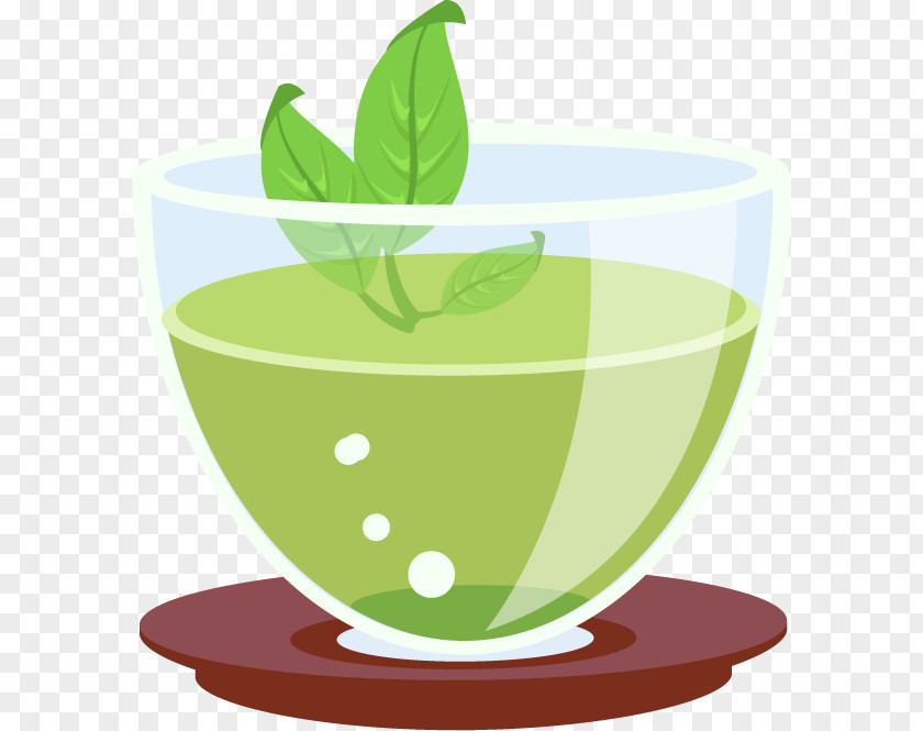 Tea Leaves Green Coffee Clip Art PNG
