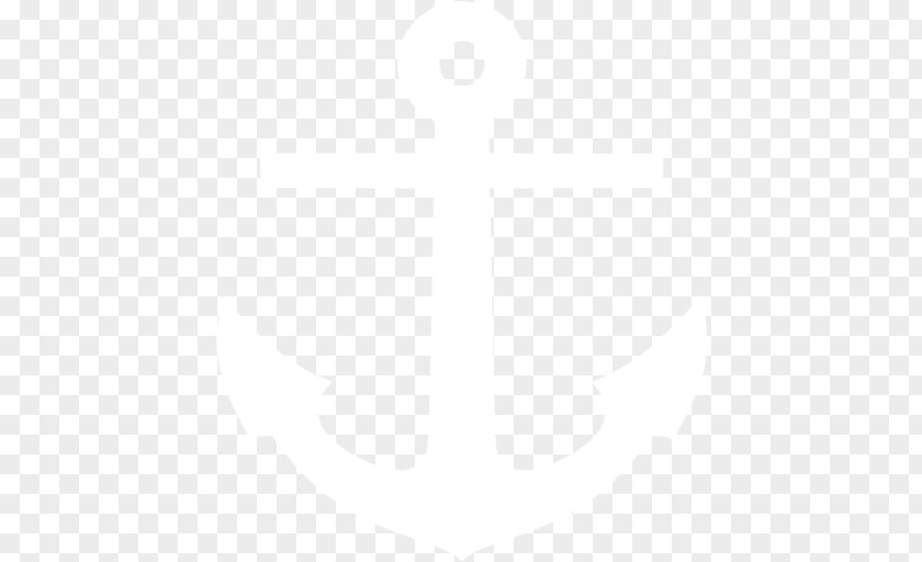 Anchor Black And White Point Angle Pattern PNG