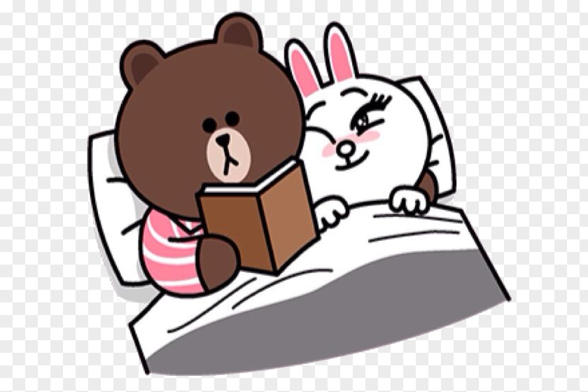 Bear Line Friends Desktop Wallpaper Sticker PNG