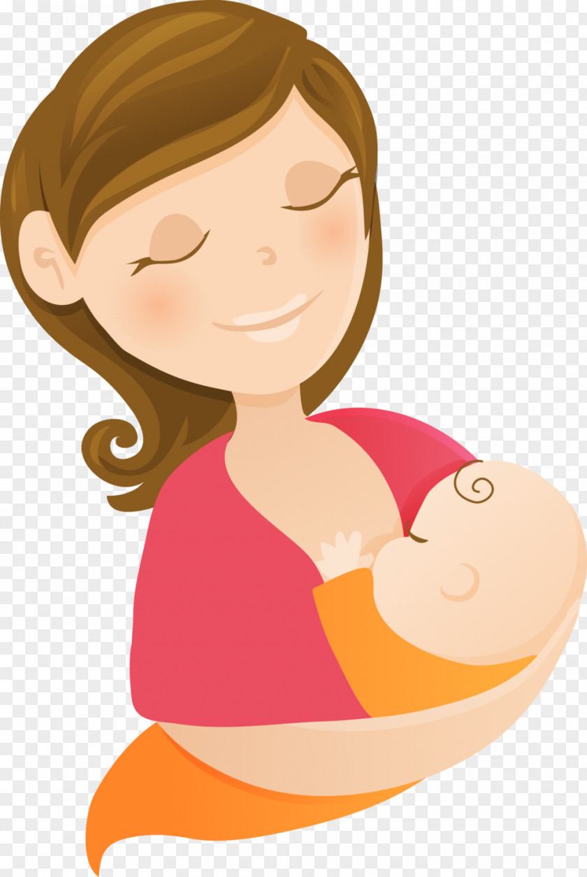 Breast Milk Breastfeeding Infant Mother PNG milk Mother, mother, woman in pink top holding baby illusration clipart PNG