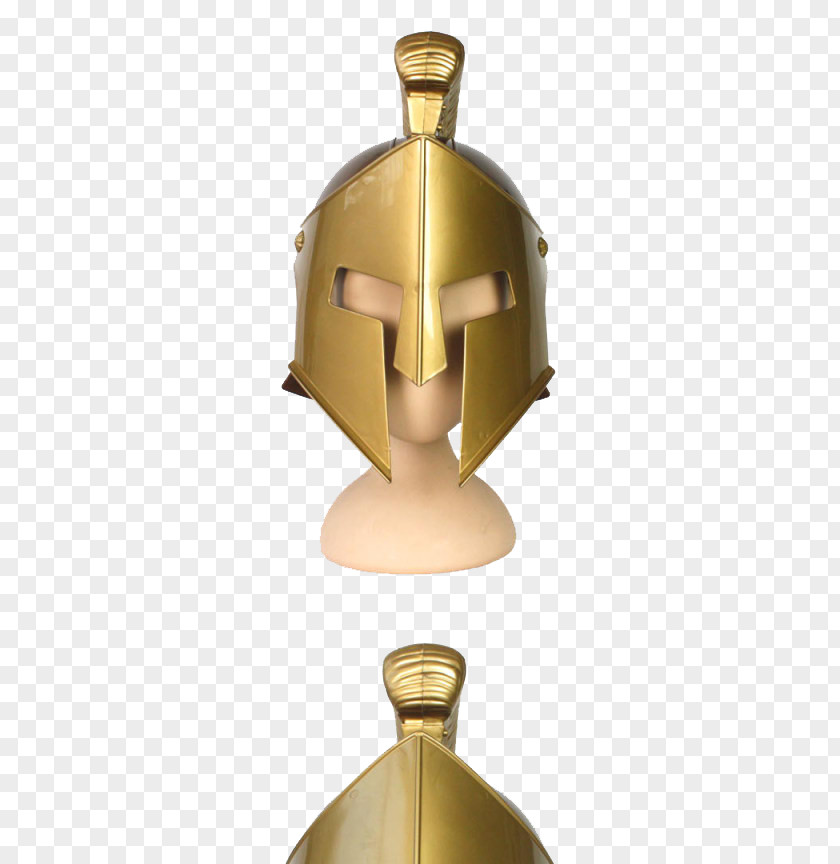 Gold Metal Warrior Helmet Hat Cap Galea PNG