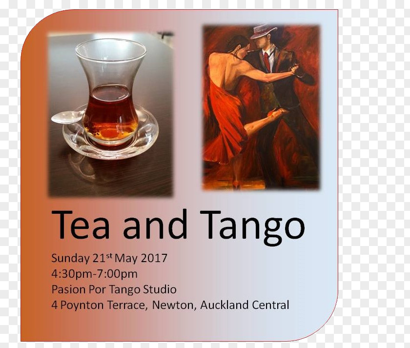 Tea Tango Sunday Milonga Dance PNG
