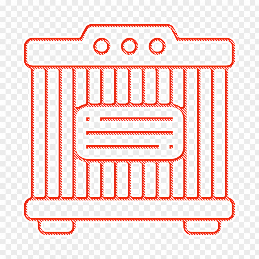 Automotive Spare Part Icon Radiator Coil PNG