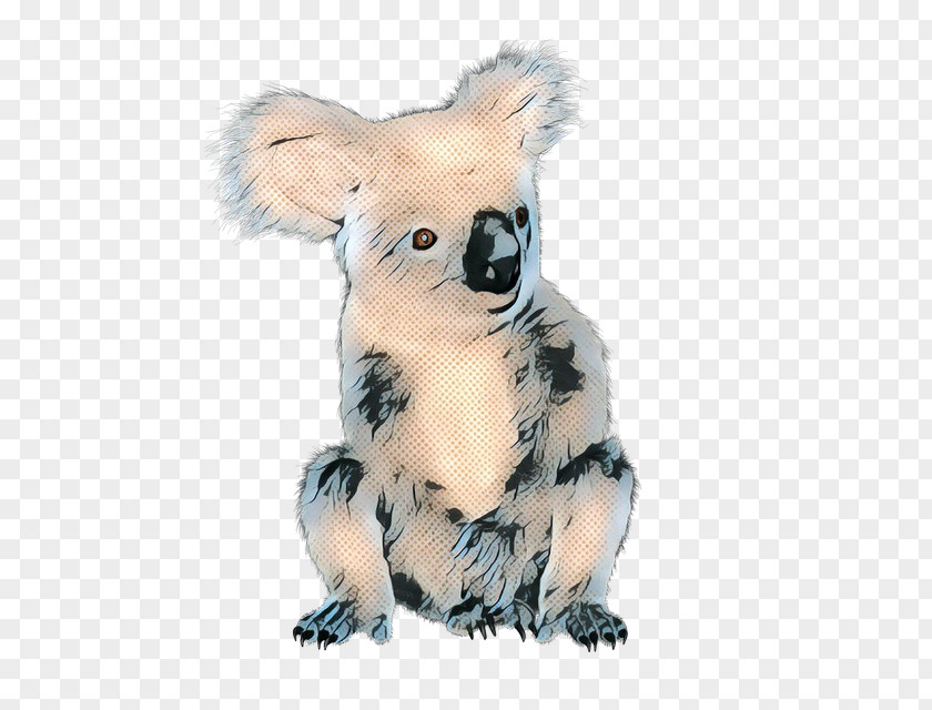 Fur Wildlife Koala Cartoon PNG