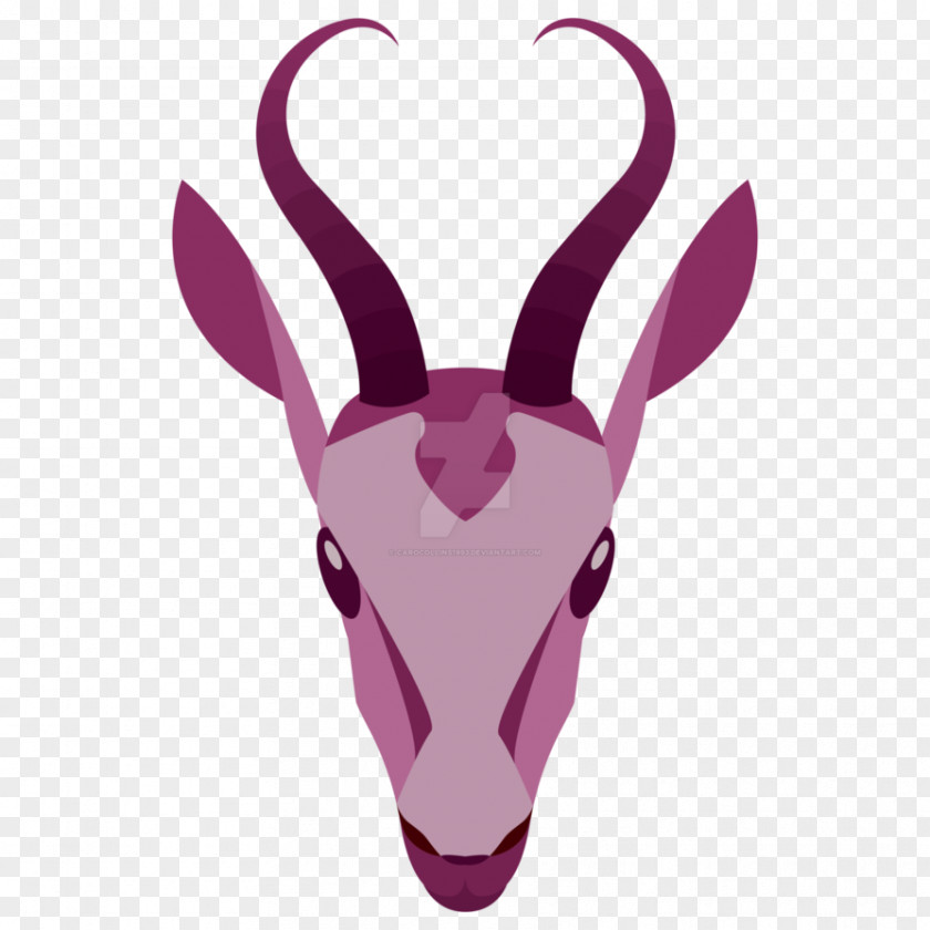 Gazelle Giant Panda Goat Purple Logo Redbubble PNG