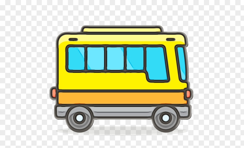 Public Transport Cartoon School Bus PNG
