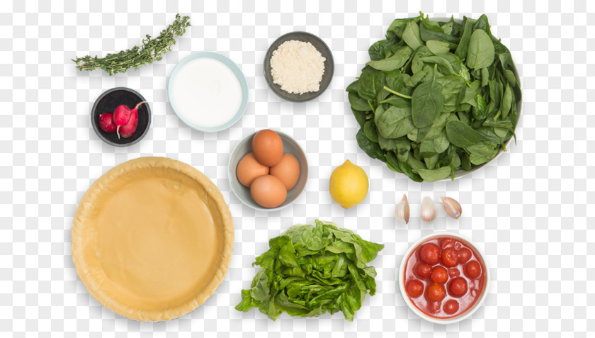 Cherry Tomato Leaf Vegetable Quiche Vegetarian Cuisine Salad Recipe PNG