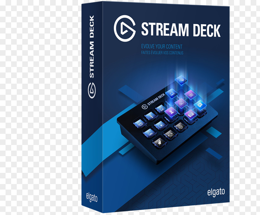 Control Deck Elgato Computer Keyboard Video Capture Streaming Media PNG