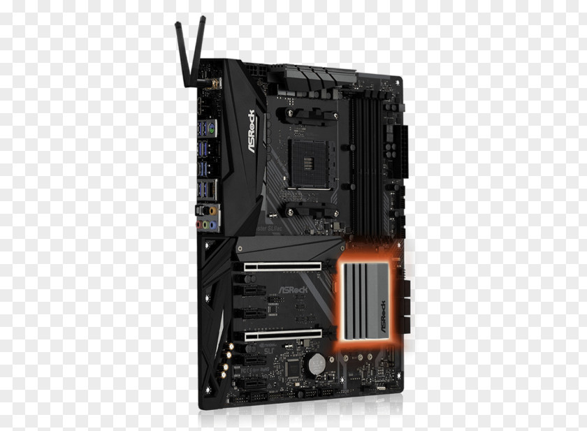 Doubt Point Socket AM4 Motherboard Scalable Link Interface ASRock Chipset PNG