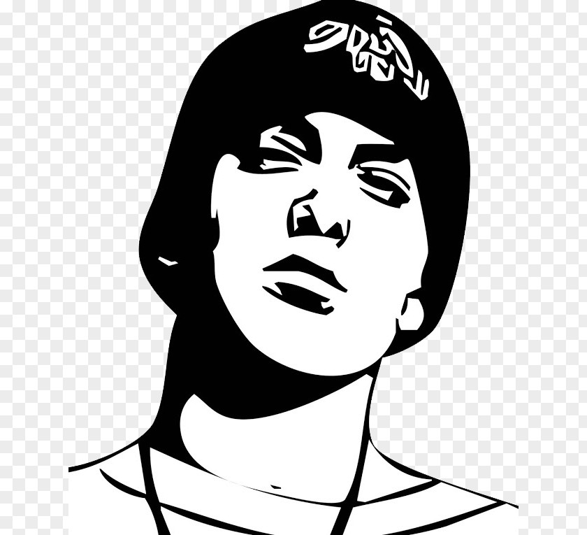 Eminem Drawing Free Stencil Clip Art PNG